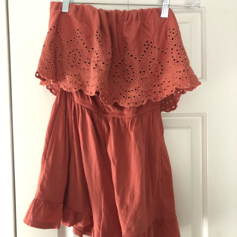 American Eagle Strapless Romper